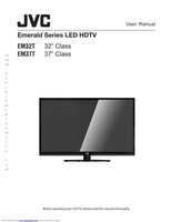 JVC EM37T TV Operating Manual